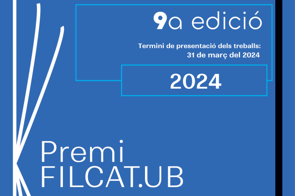 Cartell Premi FilCat.UB 2024