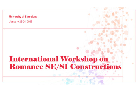 Logo International Workshop on Romance SE/SI Constructions