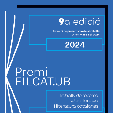Cartell Premi FilCat.UB 2024