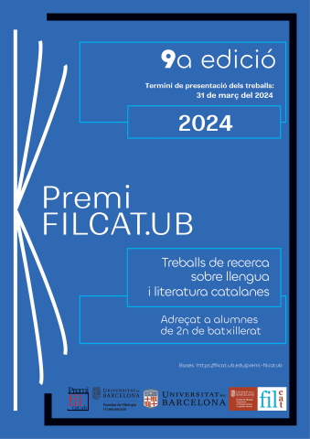 Cartell Premi FilCat.UB 2024