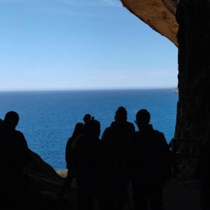 Llegint Costa i Llobera a les coves d'Artà