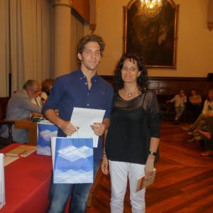 Octavi Gil - finalista en la modalitat de literatura